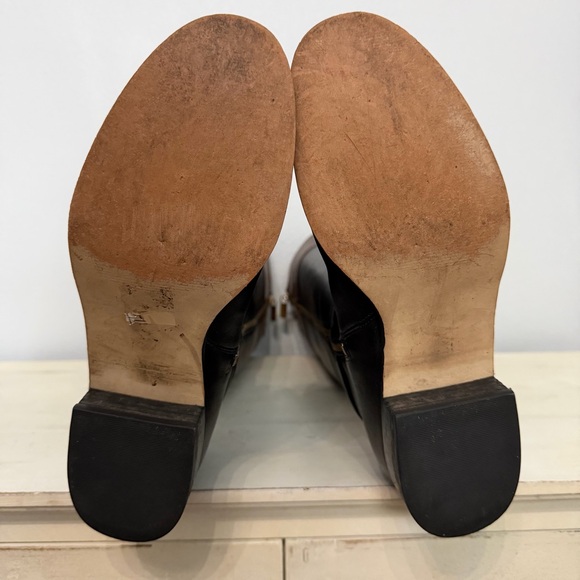 Michael Kors Black/Brown Fulton Harness Boots Size 9 - Picture 9 of 10